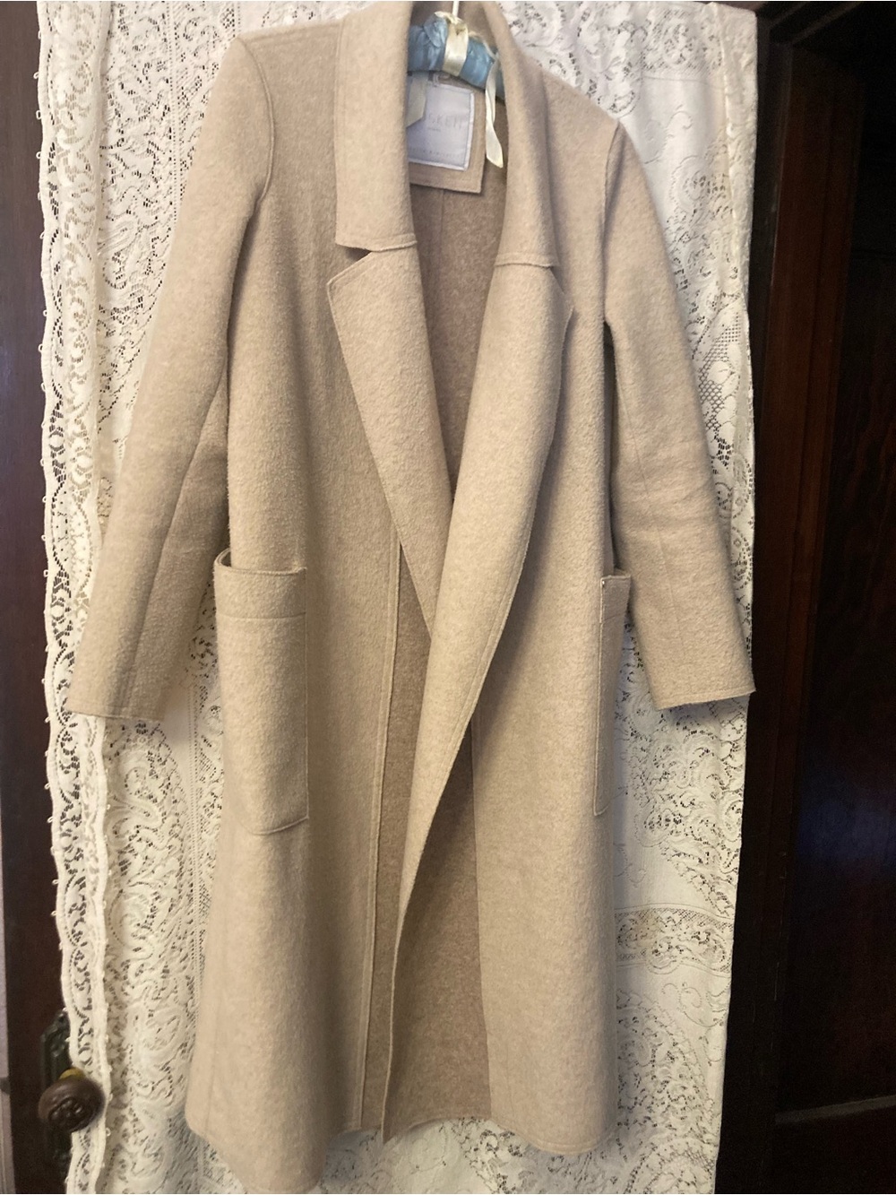 SOSKEN Studios “Bella” Wool Blend Sophisticate OpenCoat Size 0 (USA 4-6)